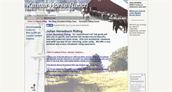 Desktop Screenshot of julianhorsebackriding.com